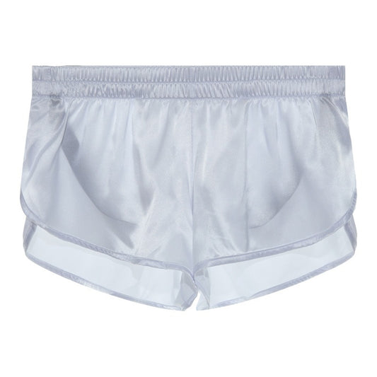 Men's Underwear Solid Color Antibacterial Front Sexy Split Arro Pants Thin Large Shorts Men's
